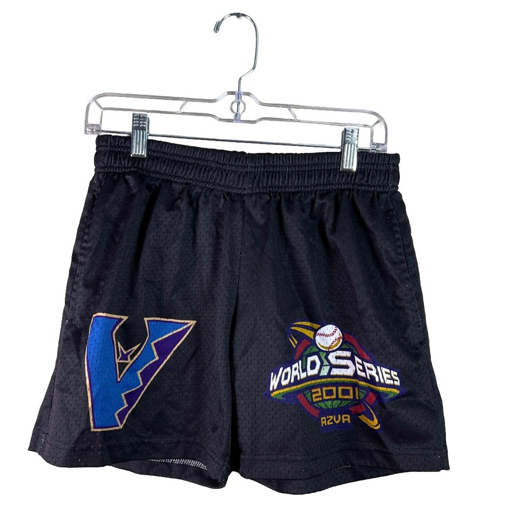 AZVA Arizona Diamondbacks 2001 World Series Mesh Shorts Men's S Streetwear